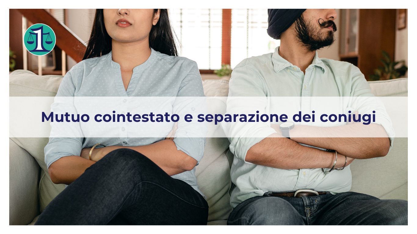<strong>Cosa succede al mutuo cointestato per la casa coniugale in caso di separazione?</strong>