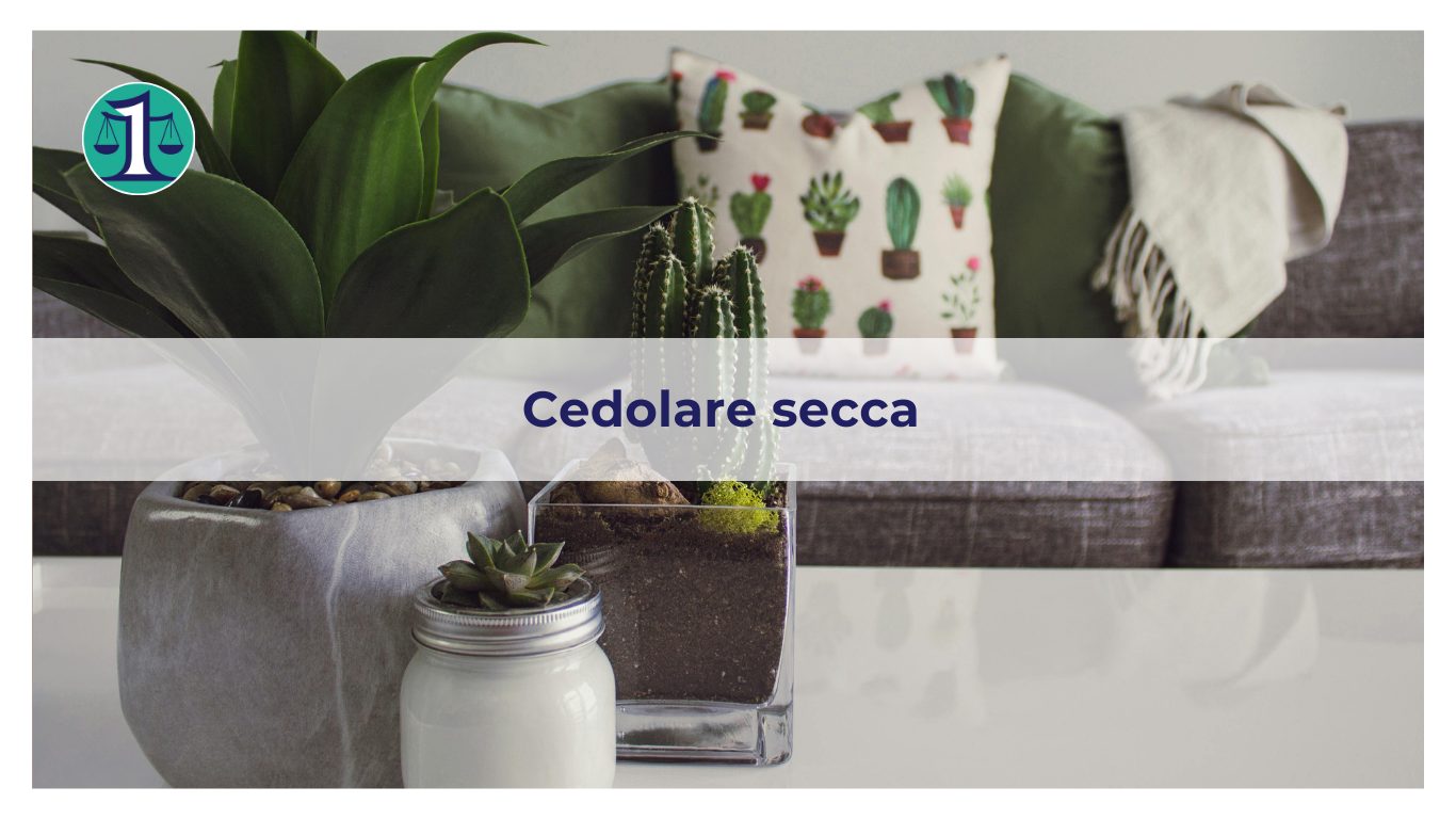 <strong>La cedolare secca nel contratto di locazione: come funziona e chi può sceglierla</strong>